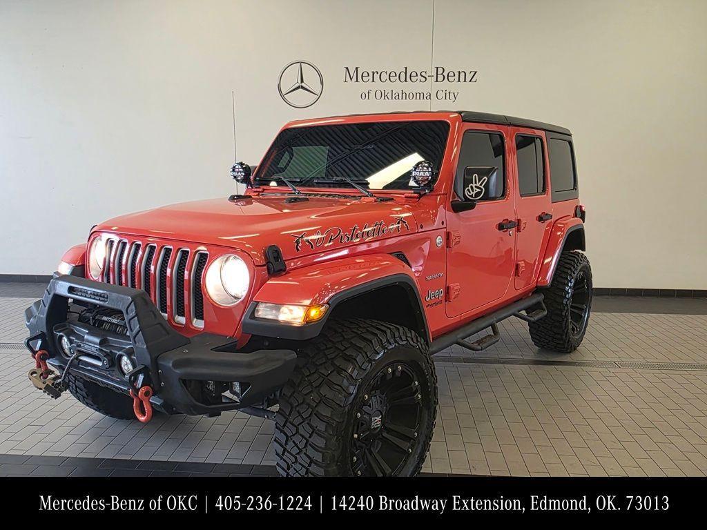 used 2018 Jeep Wrangler Unlimited car, priced at $28,400