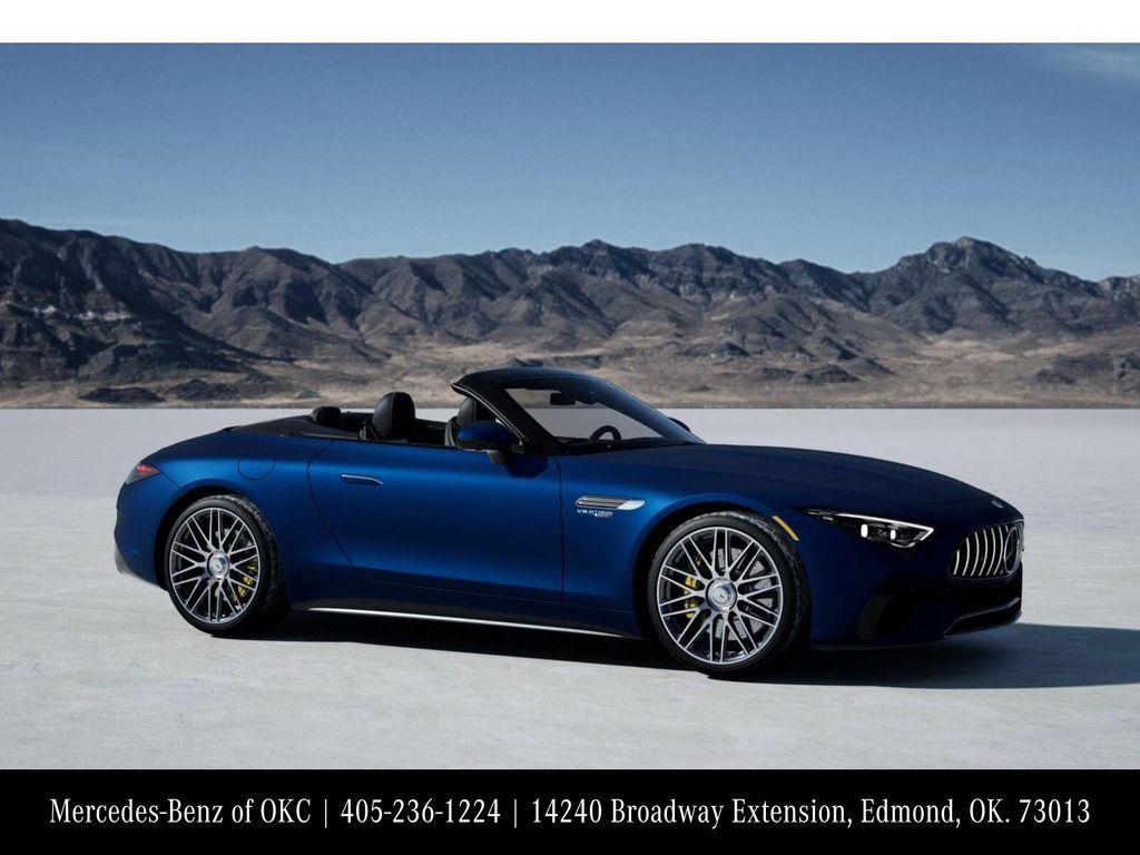 new 2025 Mercedes-Benz AMG SL 55 car, priced at $169,580