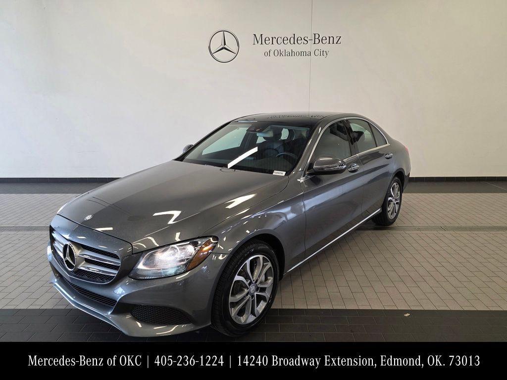 used 2017 Mercedes-Benz C-Class car, priced at $19,200