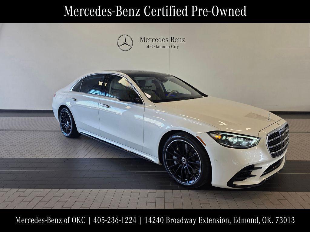 used 2022 Mercedes-Benz S-Class car, priced at $71,900