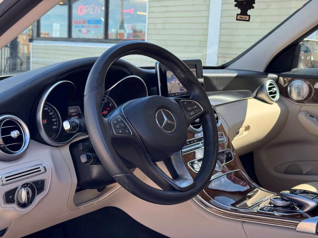 used 2015 Mercedes-Benz C-Class car, priced at $15,980