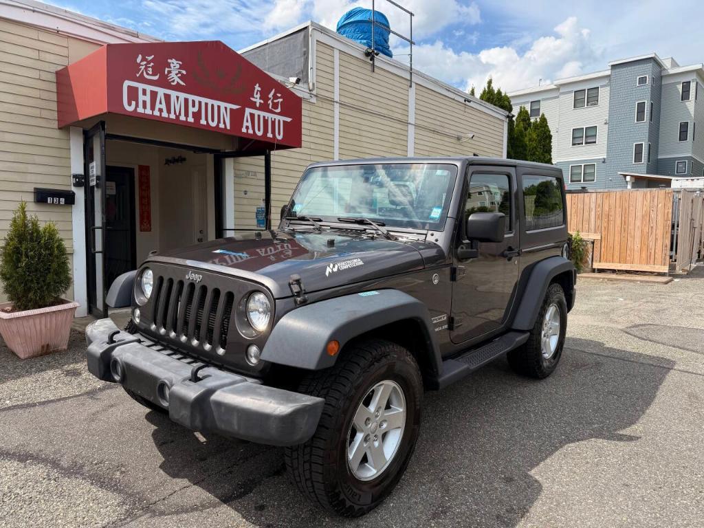 used 2017 Jeep Wrangler car, priced at $17,880