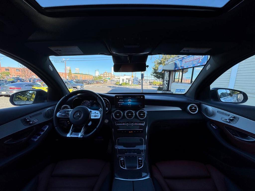 used 2021 Mercedes-Benz AMG GLC 43 car, priced at $43,880