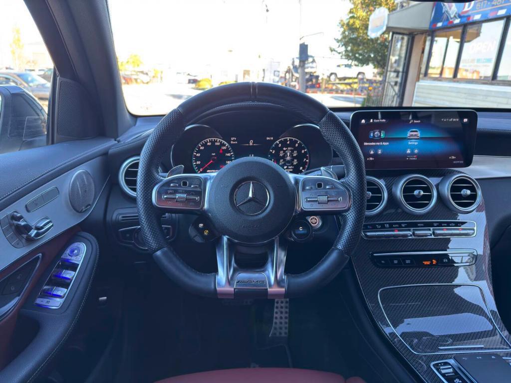 used 2021 Mercedes-Benz AMG GLC 43 car, priced at $43,880