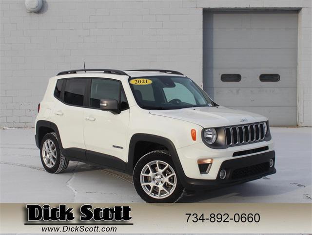 used 2021 Jeep Renegade car, priced at $18,115