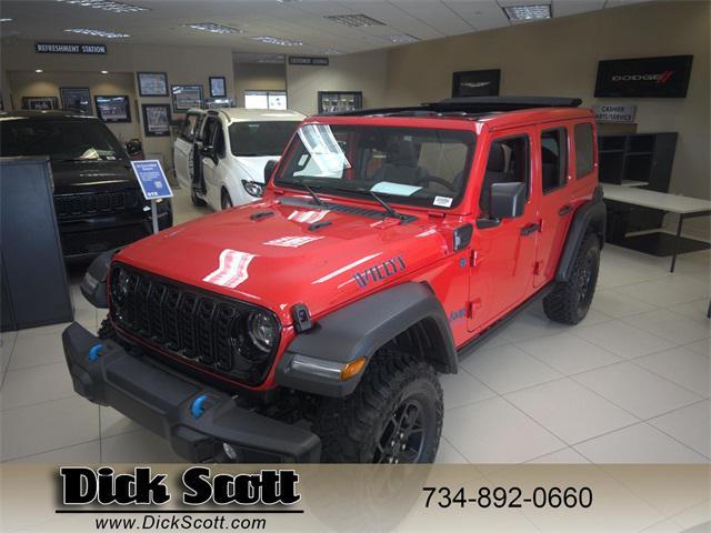 new 2024 Jeep Wrangler 4xe car