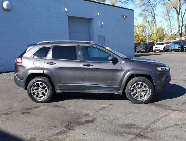 used 2021 Jeep Cherokee car, priced at $23,500