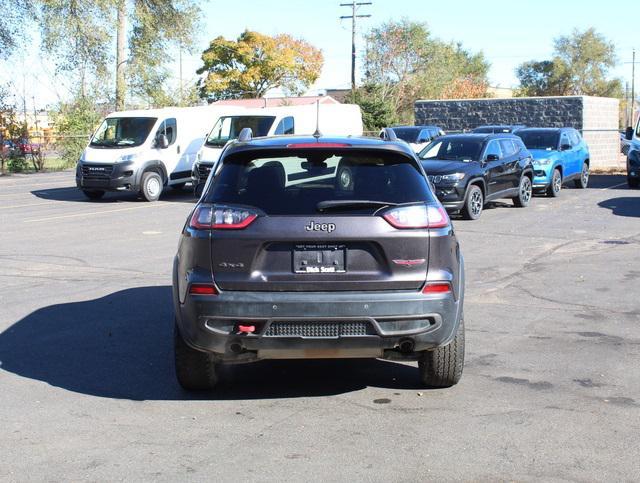 used 2021 Jeep Cherokee car, priced at $23,500