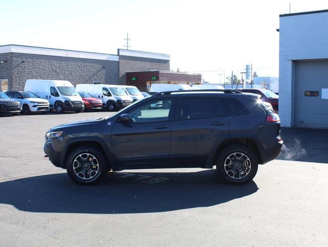 used 2021 Jeep Cherokee car, priced at $23,500