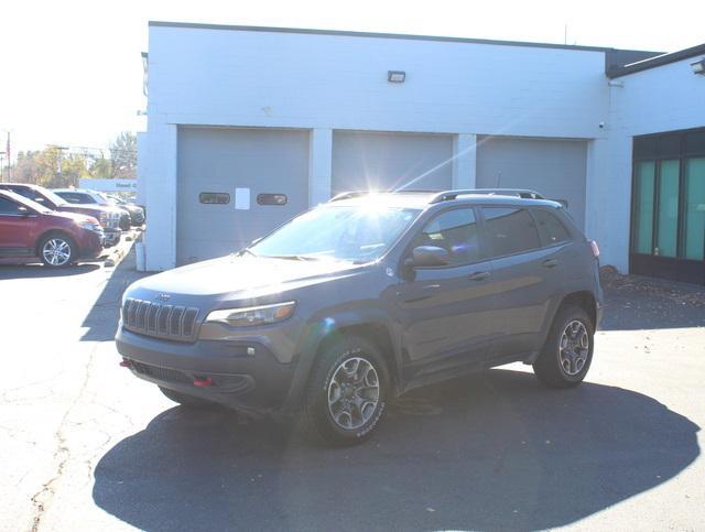 used 2021 Jeep Cherokee car, priced at $23,500