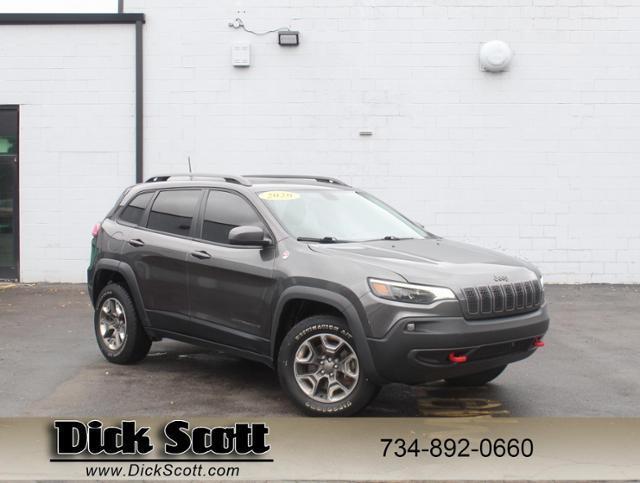 used 2020 Jeep Cherokee car, priced at $21,650