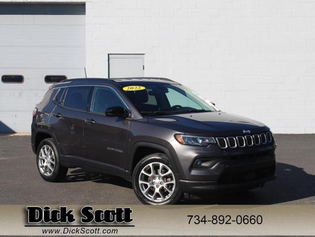 used 2022 Jeep Compass car, priced at $19,750