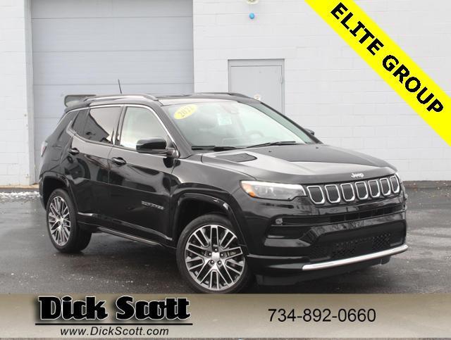 used 2022 Jeep Compass car, priced at $25,980