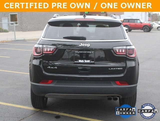 used 2021 Jeep Compass car, priced at $22,999