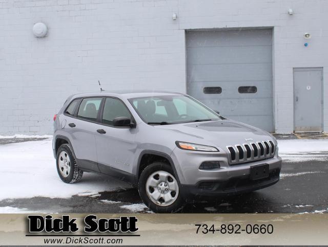 used 2014 Jeep Cherokee car, priced at $8,900