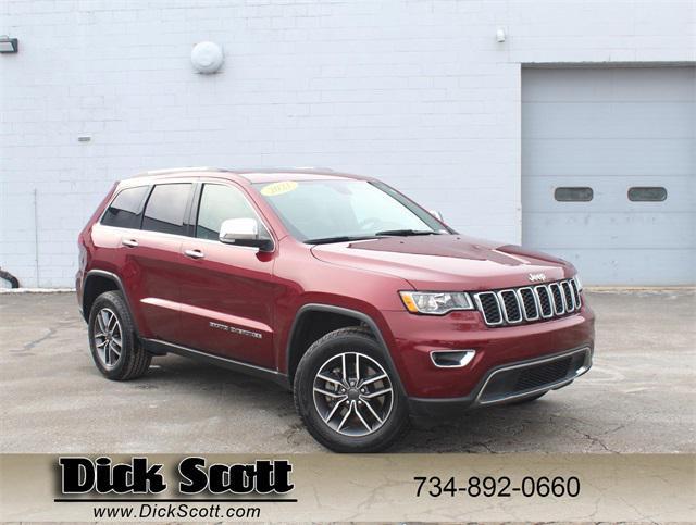 used 2021 Jeep Grand Cherokee car, priced at $25,900