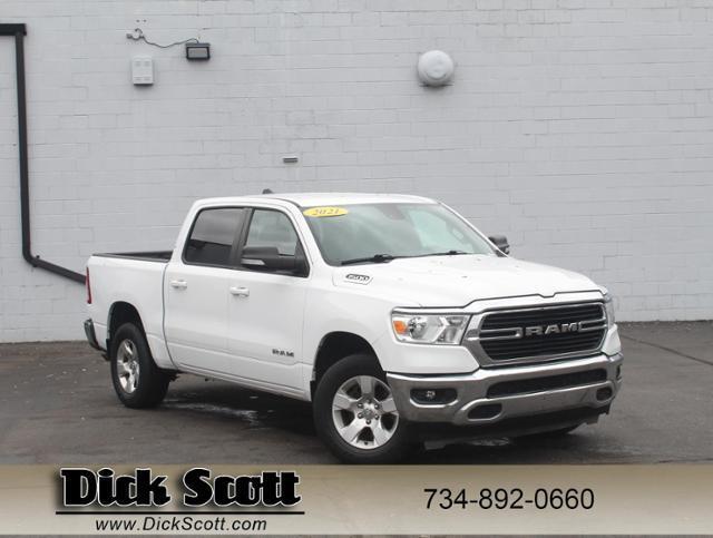 used 2021 Ram 1500 car, priced at $30,500