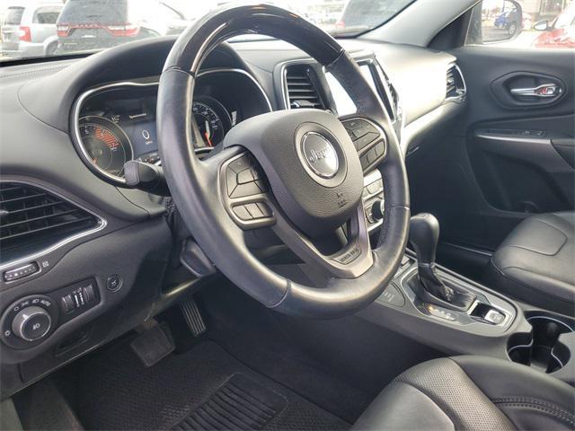 used 2019 Jeep Cherokee car, priced at $20,250