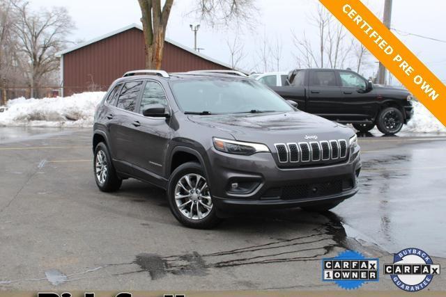 used 2021 Jeep Cherokee car, priced at $24,994