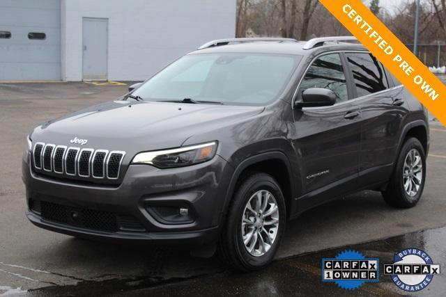 used 2021 Jeep Cherokee car, priced at $24,600