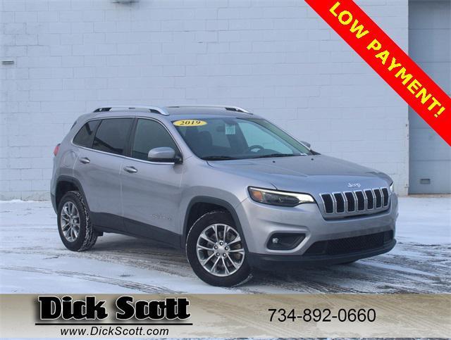 used 2019 Jeep Cherokee car, priced at $15,950