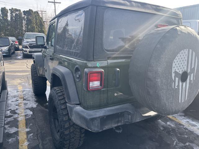 used 2021 Jeep Wrangler car, priced at $25,000