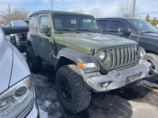 used 2021 Jeep Wrangler car, priced at $24,500