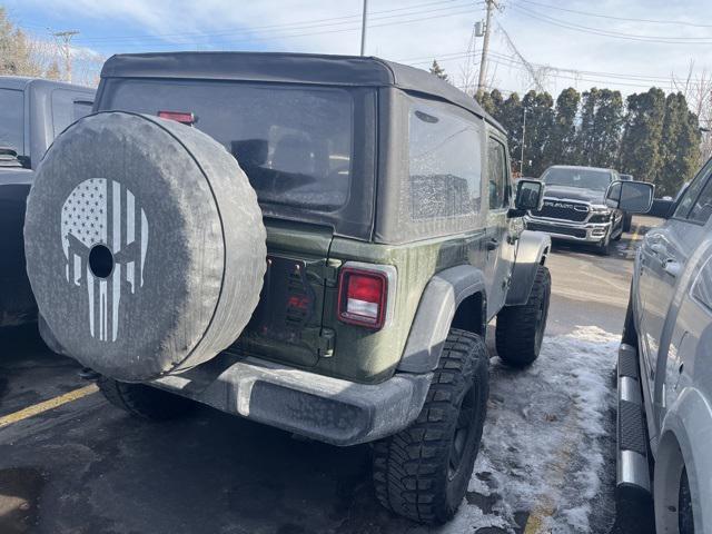 used 2021 Jeep Wrangler car, priced at $25,000