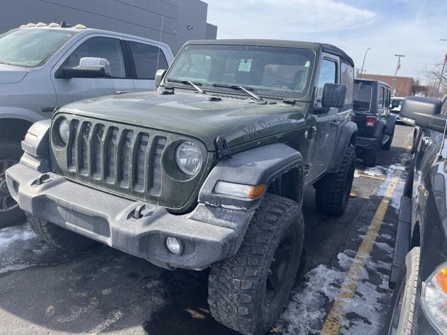 used 2021 Jeep Wrangler car, priced at $25,000