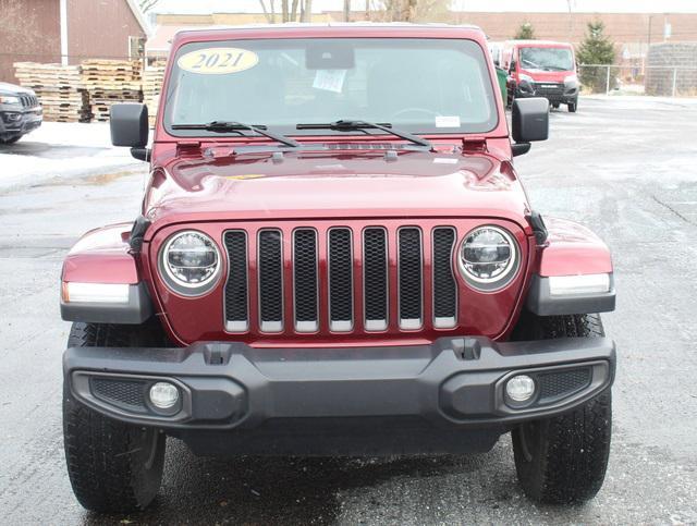 used 2021 Jeep Wrangler Unlimited car, priced at $29,500