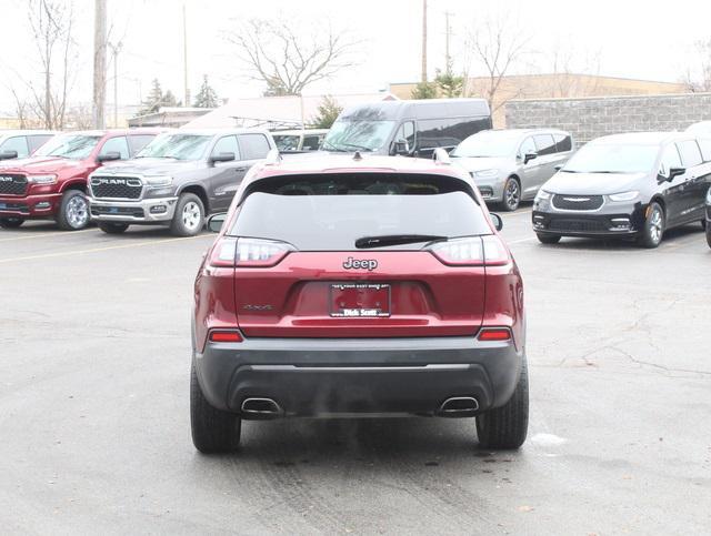 used 2021 Jeep Cherokee car, priced at $21,500