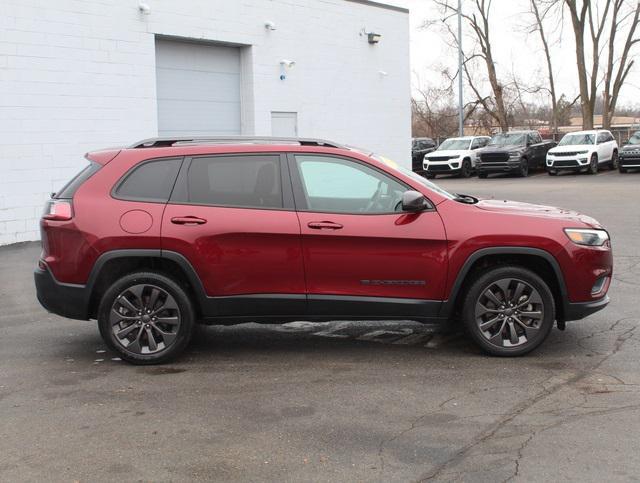 used 2021 Jeep Cherokee car, priced at $21,500