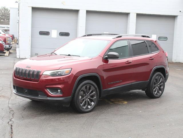 used 2021 Jeep Cherokee car, priced at $21,500