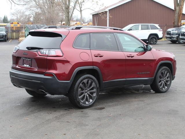 used 2021 Jeep Cherokee car, priced at $21,500