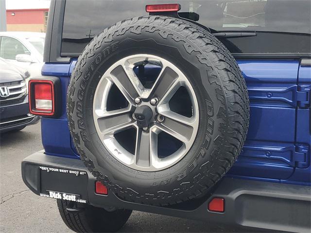 used 2020 Jeep Wrangler Unlimited car, priced at $25,500