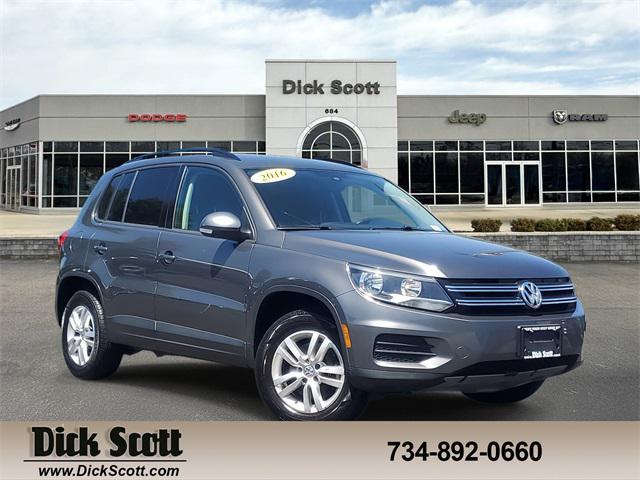 used 2016 Volkswagen Tiguan car, priced at $10,000