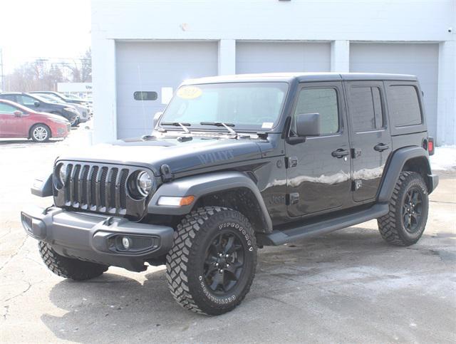 used 2021 Jeep Wrangler car, priced at $27,750