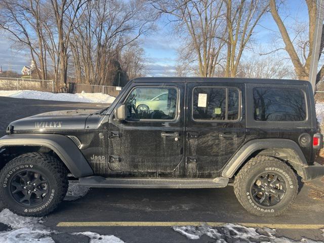 used 2021 Jeep Wrangler car, priced at $28,500