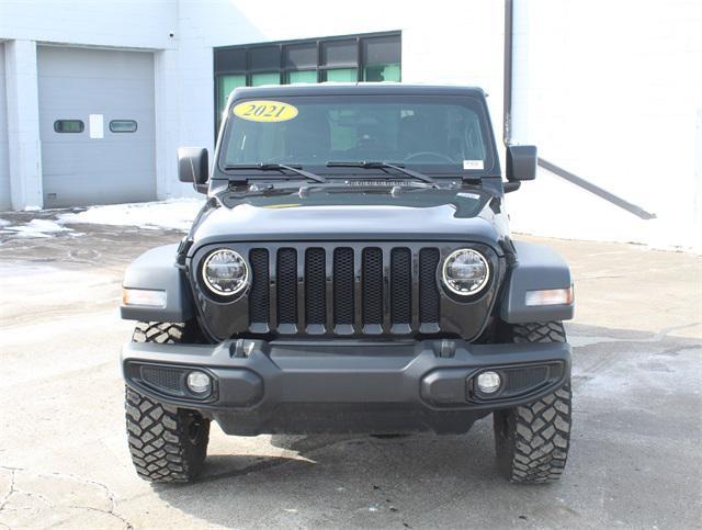 used 2021 Jeep Wrangler car, priced at $27,750