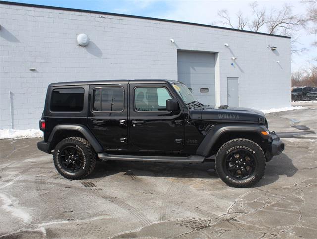 used 2021 Jeep Wrangler car, priced at $27,750