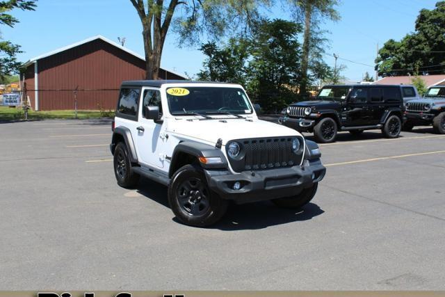 used 2021 Jeep Wrangler car, priced at $28,494