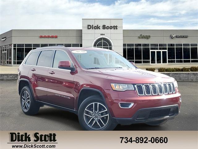 used 2020 Jeep Grand Cherokee car, priced at $20,000