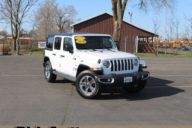 used 2020 Jeep Wrangler Unlimited car, priced at $33,318