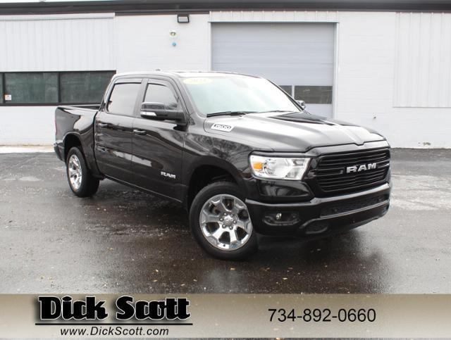 used 2021 Ram 1500 car, priced at $33,000