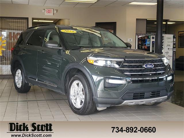 used 2023 Ford Explorer car, priced at $31,000