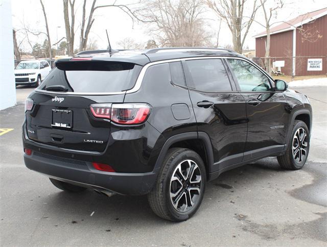 used 2022 Jeep Compass car, priced at $22,150