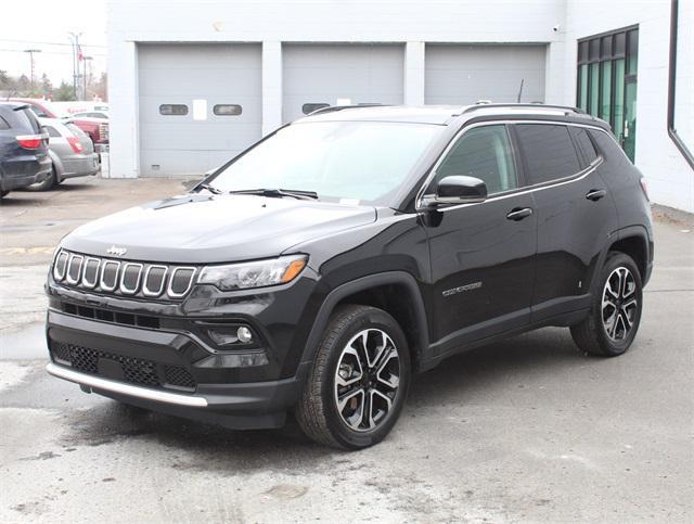 used 2022 Jeep Compass car, priced at $22,150