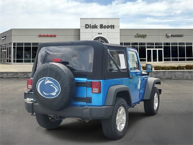 used 2010 Jeep Wrangler car, priced at $12,500