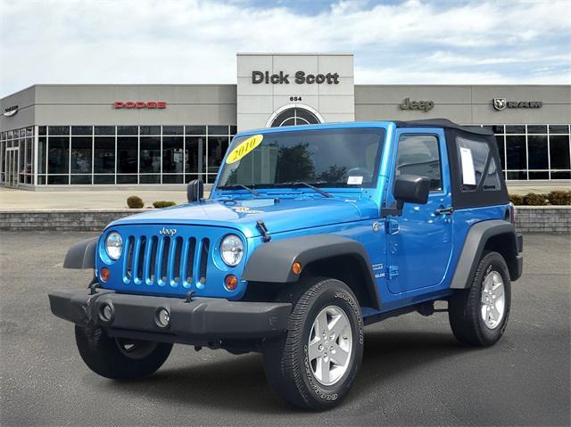 used 2010 Jeep Wrangler car, priced at $12,500