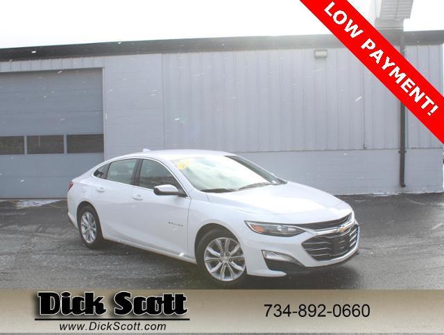 used 2022 Chevrolet Malibu car, priced at $16,390